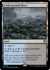 Rio Subterrâneo / Underground River - Magic: The Gathering - MoxLand