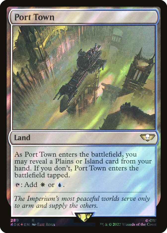 Cidade Portuária / Port Town - Magic: The Gathering - MoxLand