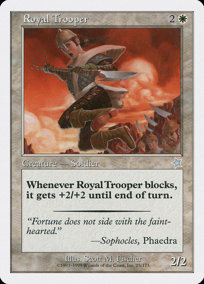 Royal Trooper - Magic: The Gathering - MoxLand