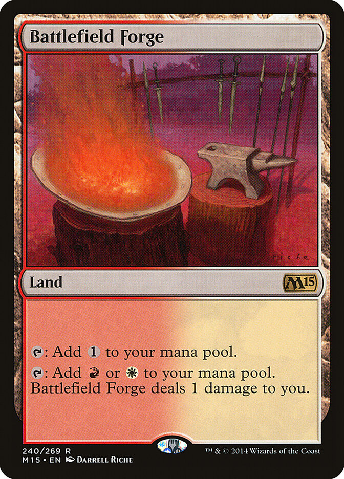 Forjaria do Campo de Batalha / Battlefield Forge - Magic: The Gathering - MoxLand