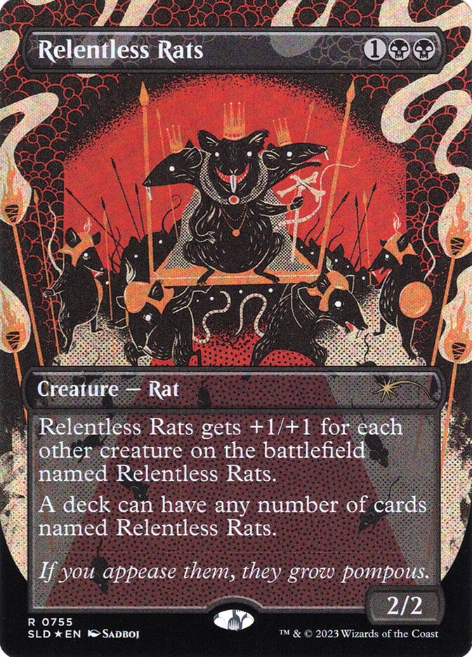 Ratos Implacáveis / Relentless Rats - Magic: The Gathering - MoxLand