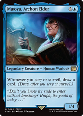 Matoya, Anciã Arconte / Matoya, Archon Elder - Magic: The Gathering - MoxLand