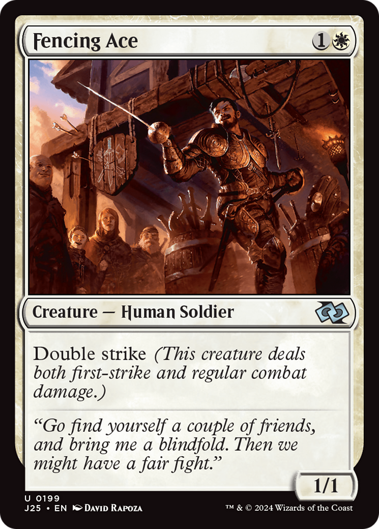 Ás da Esgrima / Fencing Ace - Magic: The Gathering - MoxLand