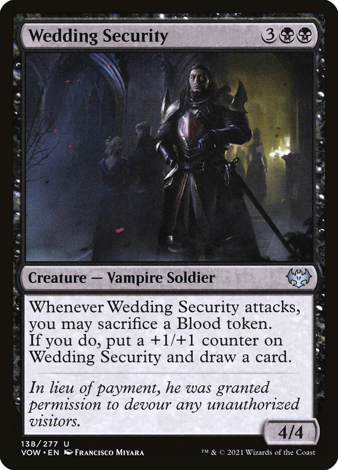 Segurança do Casamento / Wedding Security - Magic: The Gathering - MoxLand