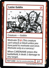 Lazier Goblin - Magic: The Gathering - MoxLand
