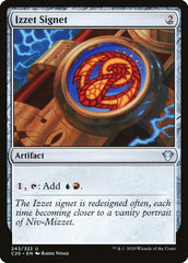 Sinete Izzet / Izzet Signet - Magic: The Gathering - MoxLand
