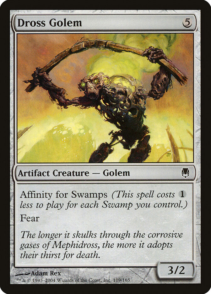 Golem do Entulho / Dross Golem - Magic: The Gathering - MoxLand