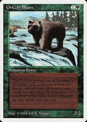 Ursos Cinzentos / Grizzly Bears - Magic: The Gathering - MoxLand