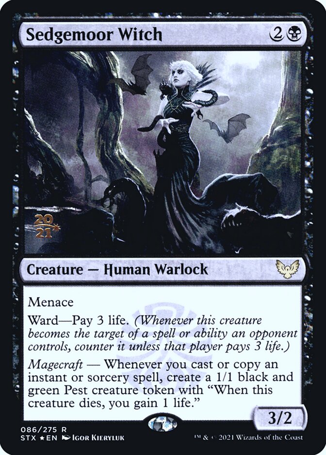Bruxa de Umbrocharco / Sedgemoor Witch - Magic: The Gathering - MoxLand
