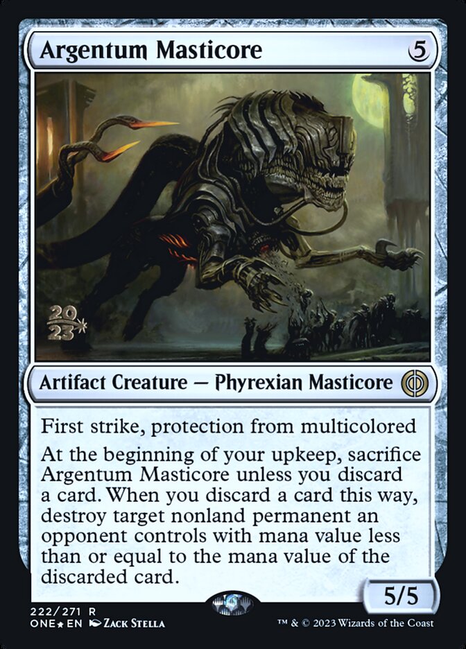 Mastícora de Argento / Argentum Masticore - Magic: The Gathering - MoxLand