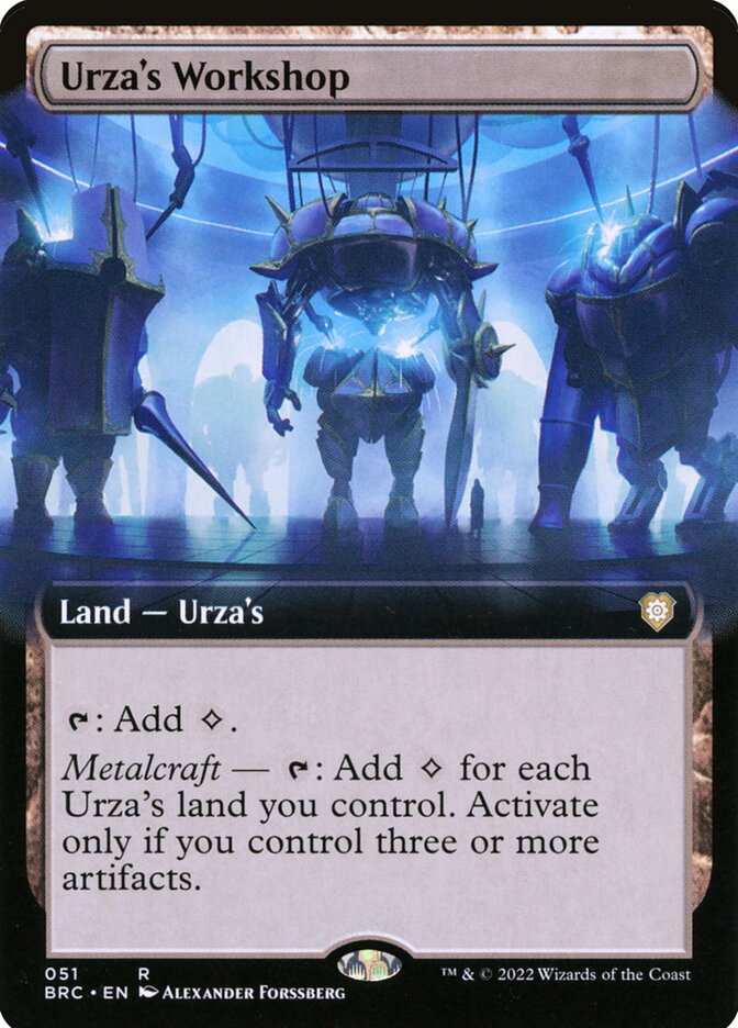 Oficina de Urza / Urza's Workshop - Magic: The Gathering - MoxLand