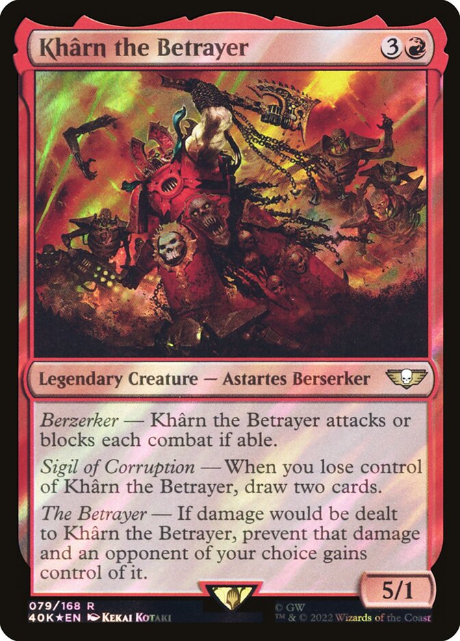 Khârn, o Traidor / Khârn the Betrayer - Magic: The Gathering - MoxLand