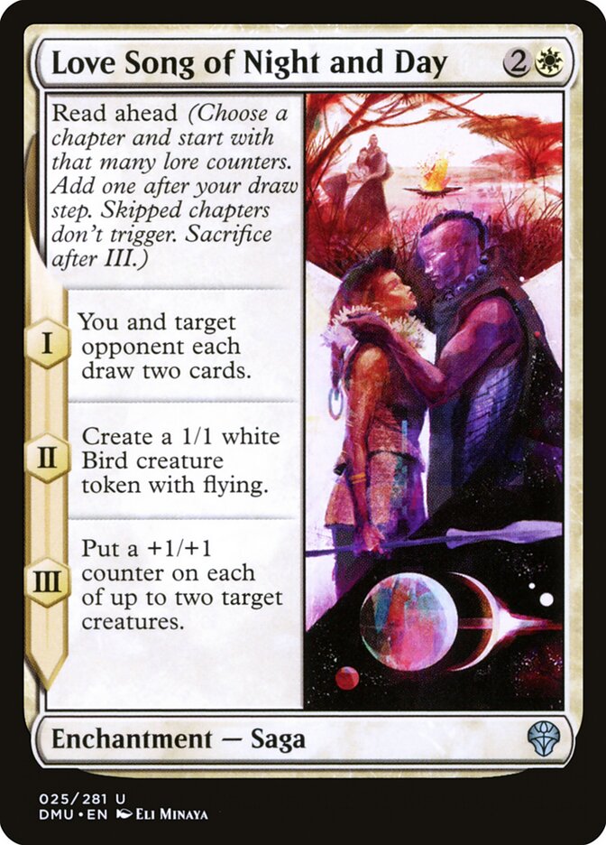 Canção de Amor da Noite e do Dia / Love Song of Night and Day - Magic: The Gathering - MoxLand