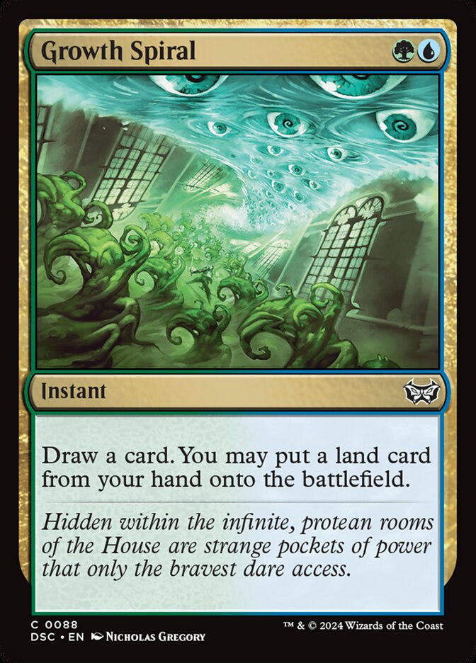 Espiral de Crescimento / Growth Spiral - Magic: The Gathering - MoxLand