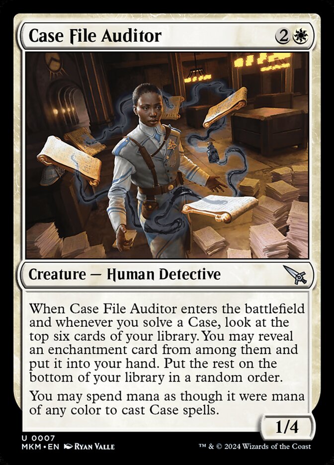Auditora de Arquivos de Caso / Case File Auditor - Magic: The Gathering - MoxLand