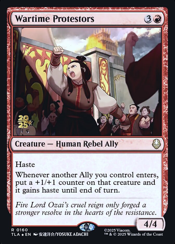 Wartime Protestors - Magic: The Gathering - MoxLand