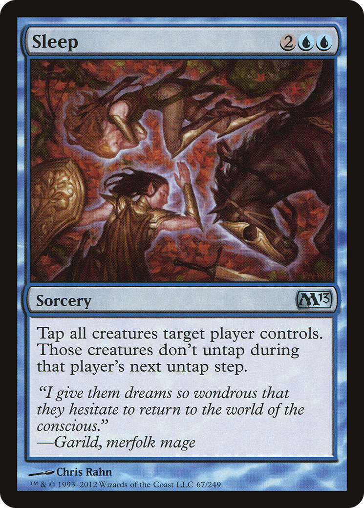 Dormir / Sleep - Magic: The Gathering - MoxLand