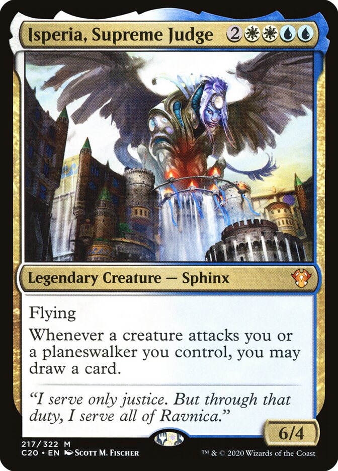 Isperia, Juíza Suprema / Isperia, Supreme Judge - Magic: The Gathering - MoxLand