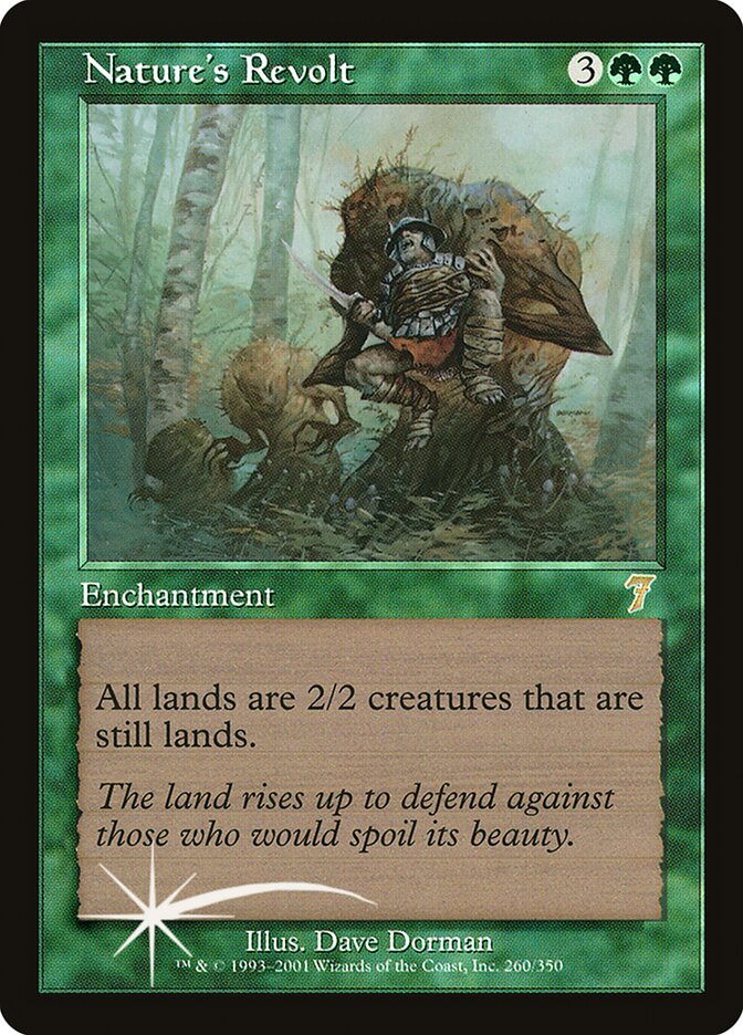 Revolta da Natureza / Nature's Revolt - Magic: The Gathering - MoxLand