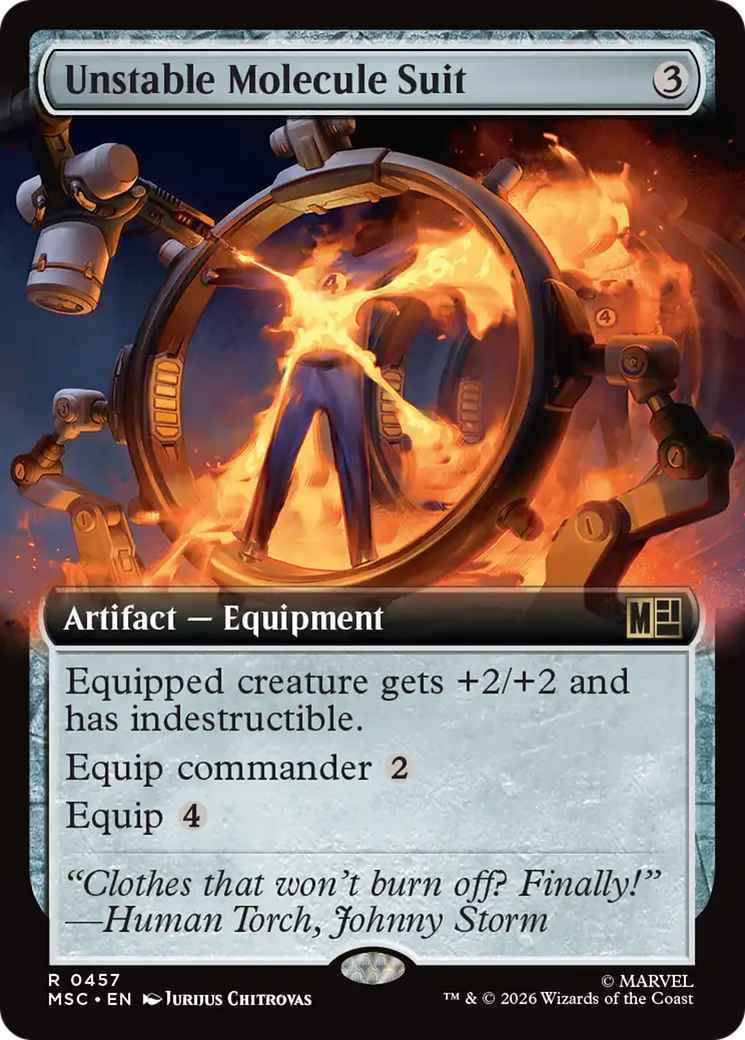 Unstable Molecule Suit - Magic: The Gathering - MoxLand