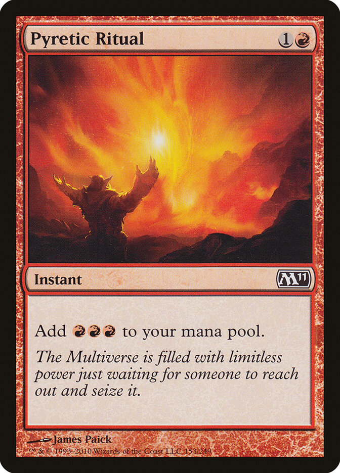Ritual Pirético / Pyretic Ritual - Magic: The Gathering - MoxLand