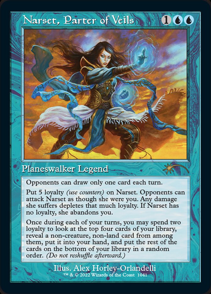 Narset, Rasgadora de Véus / Narset, Parter of Veils - Magic: The Gathering - MoxLand