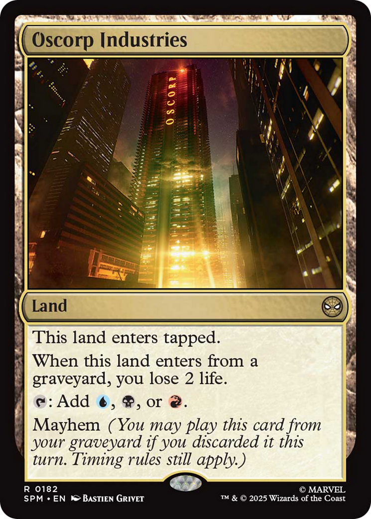 Oscorp Industries - Magic: The Gathering - MoxLand