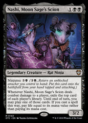 Nashi, Herdeiro da Sábia da Lua / Nashi, Moon Sage's Scion - Magic: The Gathering - MoxLand