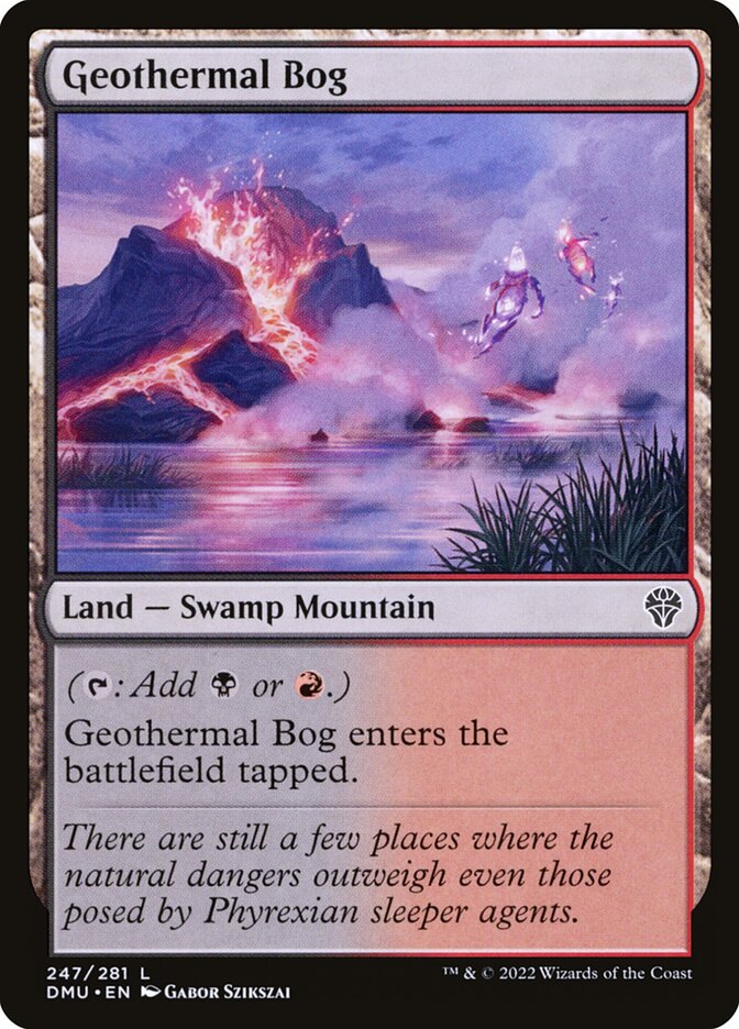 Charco Geotérmico / Geothermal Bog - Magic: The Gathering - MoxLand