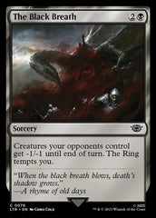 O Hálito Negro / The Black Breath - Magic: The Gathering - MoxLand