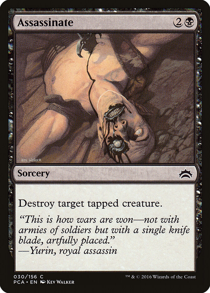 Assassinar / Assassinate - Magic: The Gathering - MoxLand