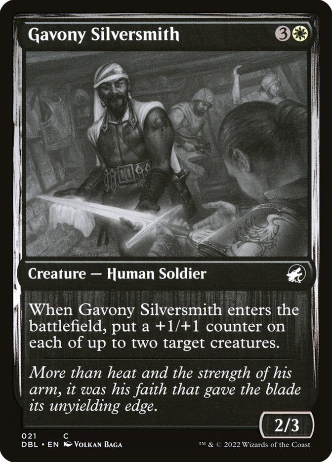 Prateiro de Gavony / Gavony Silversmith - Magic: The Gathering - MoxLand