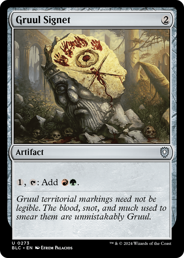 Sinete Gruul / Gruul Signet - Magic: The Gathering - MoxLand
