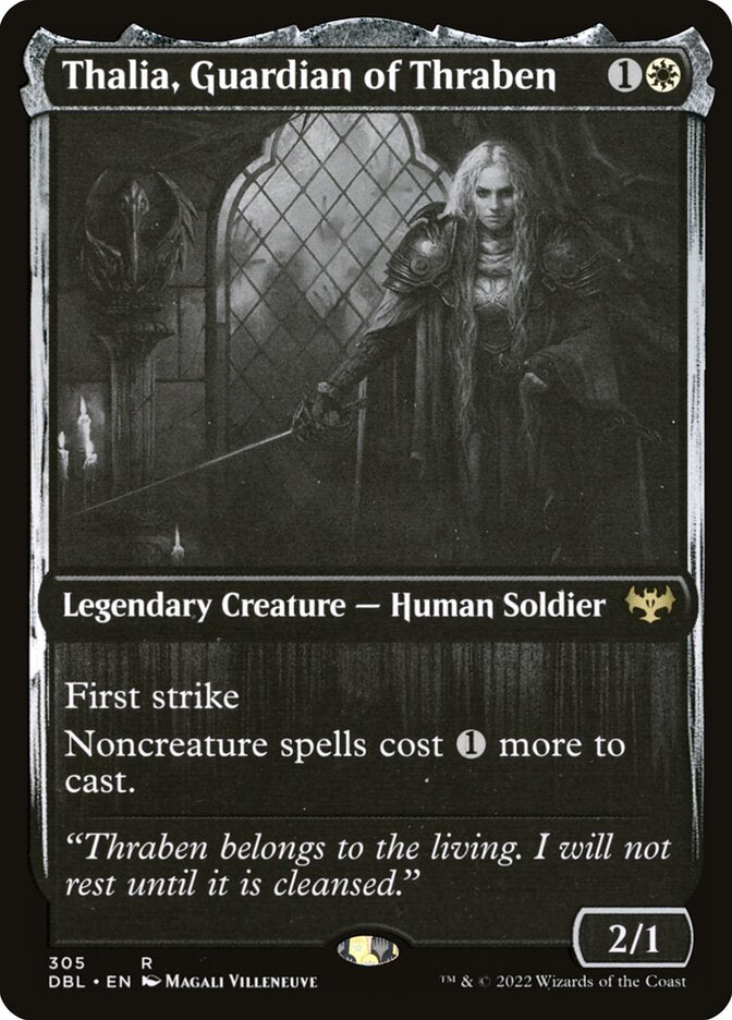Thalia, Guardiã de Thraben / Thalia, Guardian of Thraben - Magic: The Gathering - MoxLand