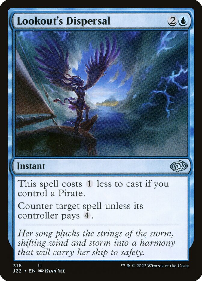 Dispersão do Vigia / Lookout's Dispersal - Magic: The Gathering - MoxLand