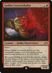 Goblin Cruciverbalist - Magic: The Gathering - MoxLand