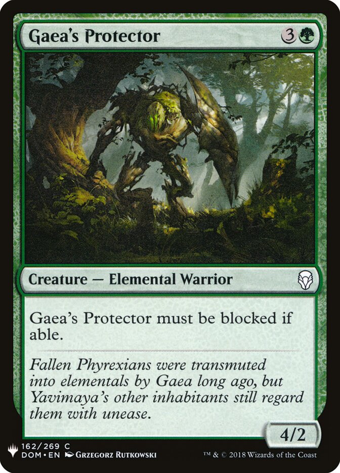 Protetor de Gaia / Gaea's Protector - Magic: The Gathering - MoxLand