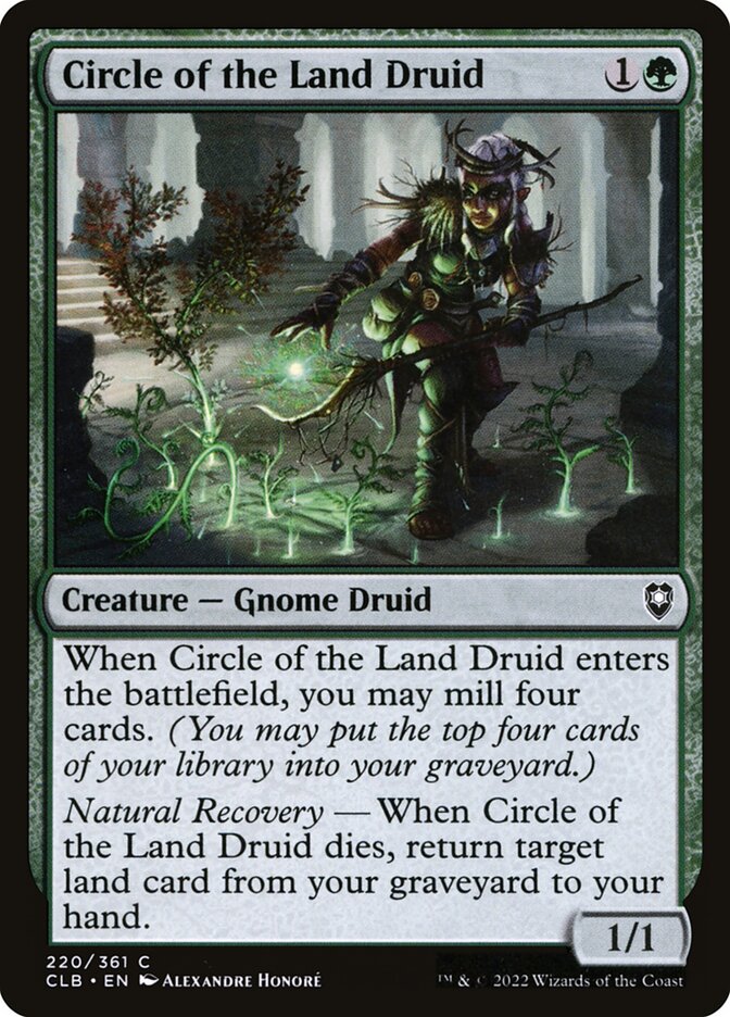 Druida do Círculo da Terra / Circle of the Land Druid - Magic: The Gathering - MoxLand