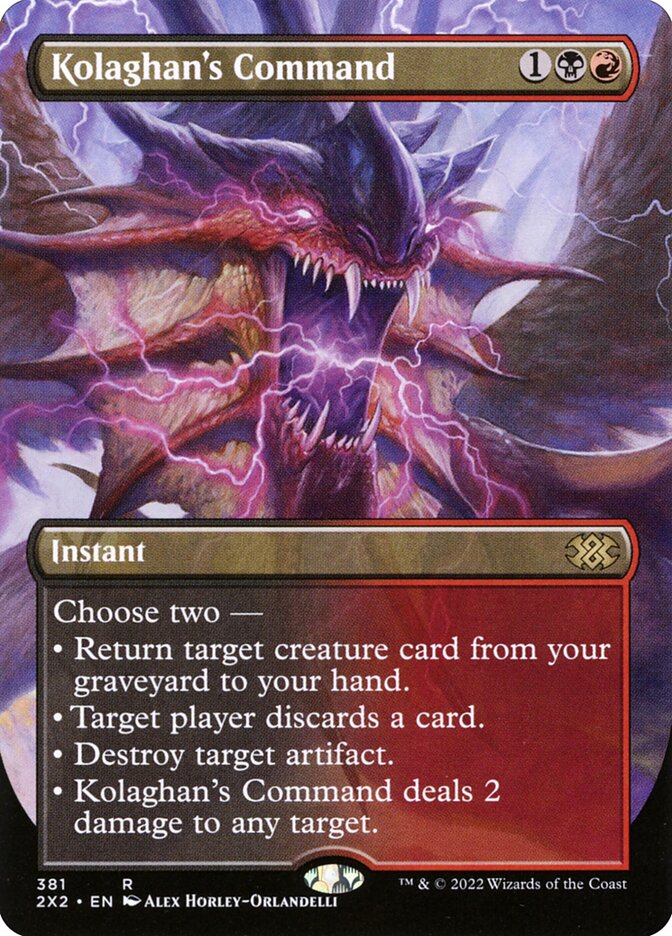 Comando de Kolaghan / Kolaghan's Command - Magic: The Gathering - MoxLand