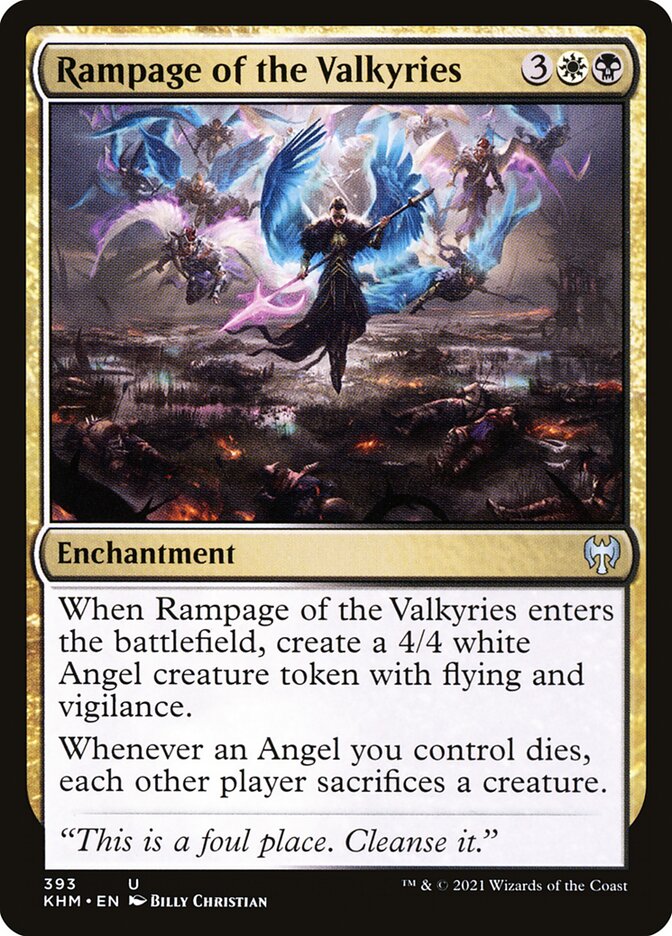 Fúria das Valquírias / Rampage of the Valkyries - Magic: The Gathering - MoxLand