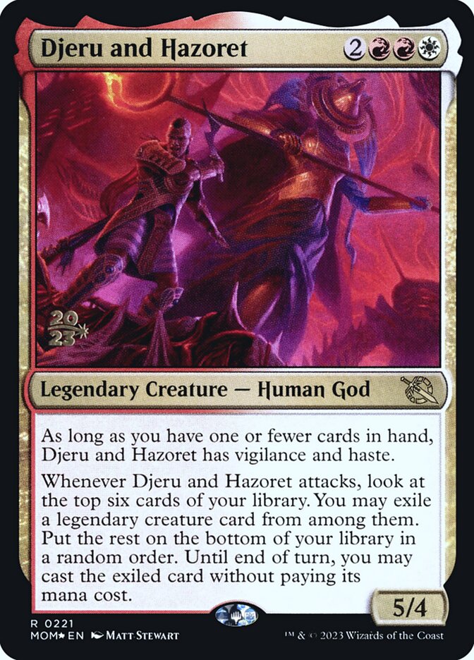Djeru e Hazoret / Djeru and Hazoret - Magic: The Gathering - MoxLand