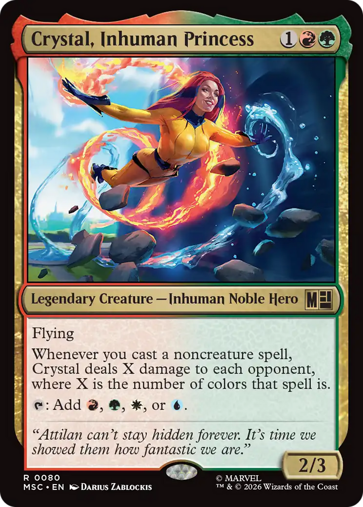 Crystal, Inhuman Princess - Magic: The Gathering - MoxLand