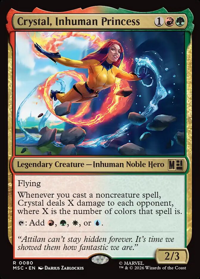 Crystal, Inhuman Princess - Magic: The Gathering - MoxLand
