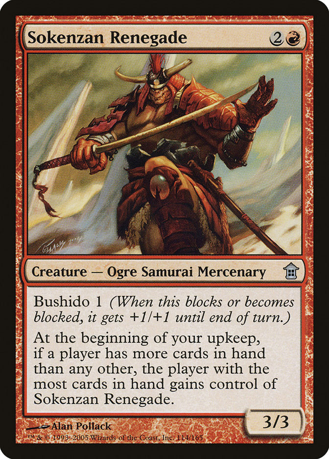 Renegado de Sokenzan / Sokenzan Renegade - Magic: The Gathering - MoxLand