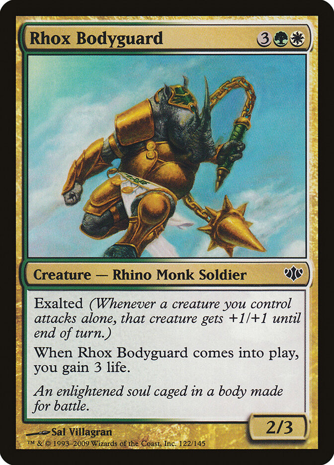 Guarda-Costas Rhox / Rhox Bodyguard - Magic: The Gathering - MoxLand