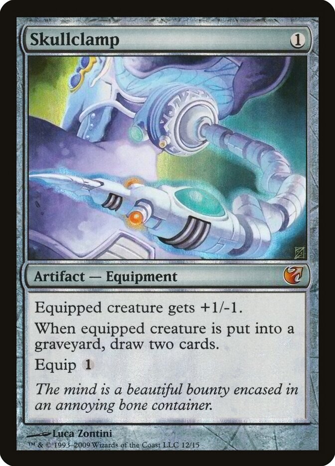 Pinça Craniana / Skullclamp - Magic: The Gathering - MoxLand