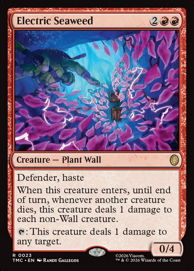 Electric Seaweed - Magic: The Gathering - MoxLand