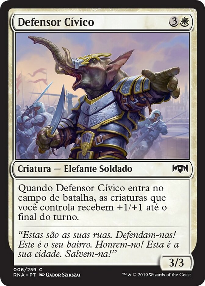 Defensor Cívico / Civic Stalwart - Magic: The Gathering - MoxLand