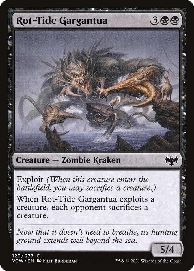 Gargântua da Maré Pútrida / Rot-Tide Gargantua - Magic: The Gathering - MoxLand