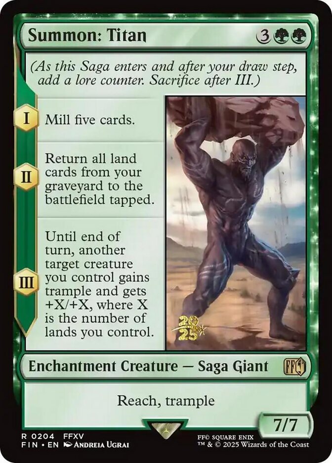 Summon: Titan - Magic: The Gathering - MoxLand